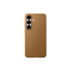 SAMSUNG Ochranný kryt z vegánskej kože pre Galaxy S25 hnedý EF-VS931PFEGWW