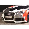 Rieger predný nárazník pro Audi A3 S3 8V 3-dver. (hatchback 8V1), 5-dver. (sportback 8VA) pred faceliftom, plast ABS bez povrchovej úpravy, pre vozidlá s parkovacím asistentom (PDC)