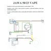 Elektroinstalace (VAPE) - JAWA 50 23 (Mustang)