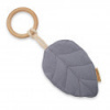 Detské hryzátko New Baby Leaf grey Sivá