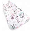 Spací vak pre bábätko Bellatex Medvedík panda - 50 x 75 cm (7213)