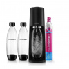 Saturátor SodaStream Terra čierna fľaša 1L valec slamky Mirinda 440 ml