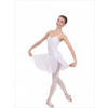 Baletná zavinovacia sukňa SOLO FD978 biela vel. 140-158