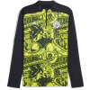 Puma Manchester City Pre Match Quarter Zip Top Adults 2024 2025 Yellow L