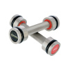 Chrómované činky HMS HH02 2 x 2 kg