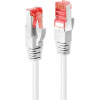 Lindy Rj45/Rj45 Cat6 0.3m sieťový kábel Biela 0,3 m S/FTP (S-STP) (47790)