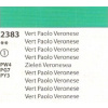 UMTON Akvarelové farby 2,6 ml, rôzne odtiene Odtieň: 2383 - Vert Paolo Veronese