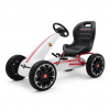 Detská šliapacia motokára Go-kart Milly Mally Abarth biela Barva: Biela