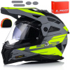 Prilba LS2 MX702 Pioneer II Namib M.Grey H-V Yellow homologácia 22.06