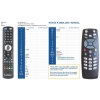 homecast hs2002 cihdmi - dálkový ovladač - náhrada kompatibilní
