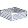 Vyvýšený záhon 120 x 90 x 30 cm AGA MR4070 - pozinkovaná oceľ