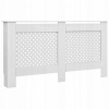 Kryt chladiča MDF 152 x 81,5 cm biely (Kryt chladiča pre radiátor)