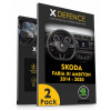 Hybridné sklo xDefence ŠKODA FABIA III AMBITON 2014 - 2020 pre navigáciu 0