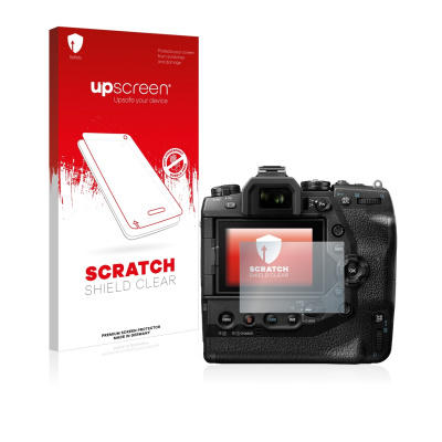 Čirá ochranná fólie upscreen® Scratch Shield pro Olympus OM-D E-M1X (Ochranná fólie na displej pro Olympus OM-D E-M1X)