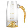 Krištáľový džbánik s odmerkou - Zlatá/Typ2/100ml KP-35426