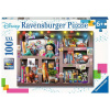 RAVENSBURGER Puzzle Knižnica Disney rozprávok XXL 100 dielikov