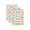 Jollein žinky Animals Olive Green 3 ks