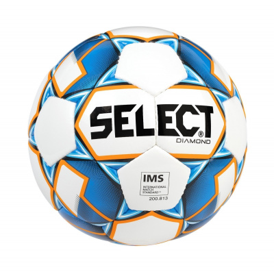 Fotbalový míč Select FB Diamond bílo modrá - 3