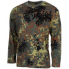 Tričko s dlhým rukávom MFH - flecktarn, XXL