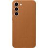 Samsung koženný zadný kryt EF-VS916L pre Galaxy S23+, camel (EF-VS916LAEGWW)