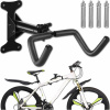 Nástenný držiak na bicykel MEMFLOW, čierny kovový, nosnosť 40 kg