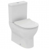 Ideal Standard Eurovit WC kombi s doskou SoftClose, vario odpad, RimLS+, biela E336301