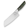 Kuchařský nůž Santoku 185 mm Dellinger Sandvik Green Northern Sun + Sleva 100,- Kč s kódem 