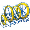 OEM Navijak na ťahanie káblov 11mm / 250m (PILOT / OCEL) PE + RACK