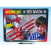 Stavebnica MERKUR Red Baron 40 modelov 680ks v krabici 36x27cm