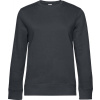 B&C | QUEEN Crew Neck, Dámska mikina, sivá asphalt, S