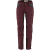 Fjällräven Kaipak nohavice Curved W Dark Garnet-Dark Grey - 36