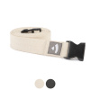 BODHI Popruh na jógu ASANA BELT PRO, 3 m x 38 mm, černý