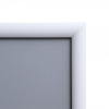 Jansen Display Klaprám A0, ostrý roh, profil 25 mm, biela