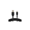 Belkin USB-C kabel, 1m, černý - odolný CAB002bt1MBK