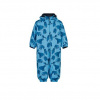 Detská zimná kombinéza COLOR KIDS Coverall, AOP, AF 10 000 modrá - Výpredaj Modrá 86