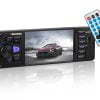 12V 1DIN LCD autorádio 4x60W MP3 USB Bluetooth