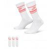 Ponožky Nike Sportswear Dri-Fit Everyday Essential Crew 3P - Biely (34-38)