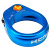 Sedlová objímka KCNC Road Pro 31,8mm modrá