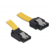 Delock SATA - SATA, 0.3m, Żółty (82472)