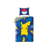 Halantex bavlna obliečky Pokémon Pikachu motív Bleskový šok 100% bavlna 70x90 140x200