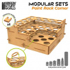 Green Stuff World Modular Paint Rack - STRAIGHT CORNER (Green Stuff World)