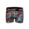 Boxerky JOHN FRANK JFBD355 Farba: Modrá, Veľkosť: S