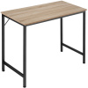 tectake 404458 písací stôl jenkins - industrial svetlé drevo, dub sonoma, 80 cm