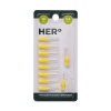 Herbadent HERo 0,6 mm náhradná medzizubná kefka 10 ks