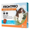 FRONTPRO 68 mg žuvacie tablety pre psy (10 - 25 kg) 3 ks
