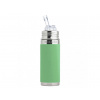 Pura Pura® TERMO fľaša so slamkou 260ml sivá, mint, poľovnícka zelená, rose Farba: moss