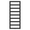 Kúpeľňový radiátor GLASGOW čierna farba Varianta: Farba - Čierna , Odporúčaná vykurovacia tyč (W) - 400 W, Rozmer A - 40 cm, Rozmer C - 125 cm, Skutočný rozmer radiátora (v mm) …
