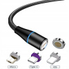 Kábel DSJ USB - USB typ C / microUSB / Lightning 0,5 m čierny