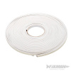 Self-Adhesive EVA Foam Gap Seal - 3 - 8mm / 10.5m White FIXMAN