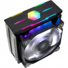 Zalman chladič CPU CNPS10X OPTIMA II BLACK / 120mm RGB ventilátor / heatpipe / PWM / výška 160mm / pro AMD i Intel